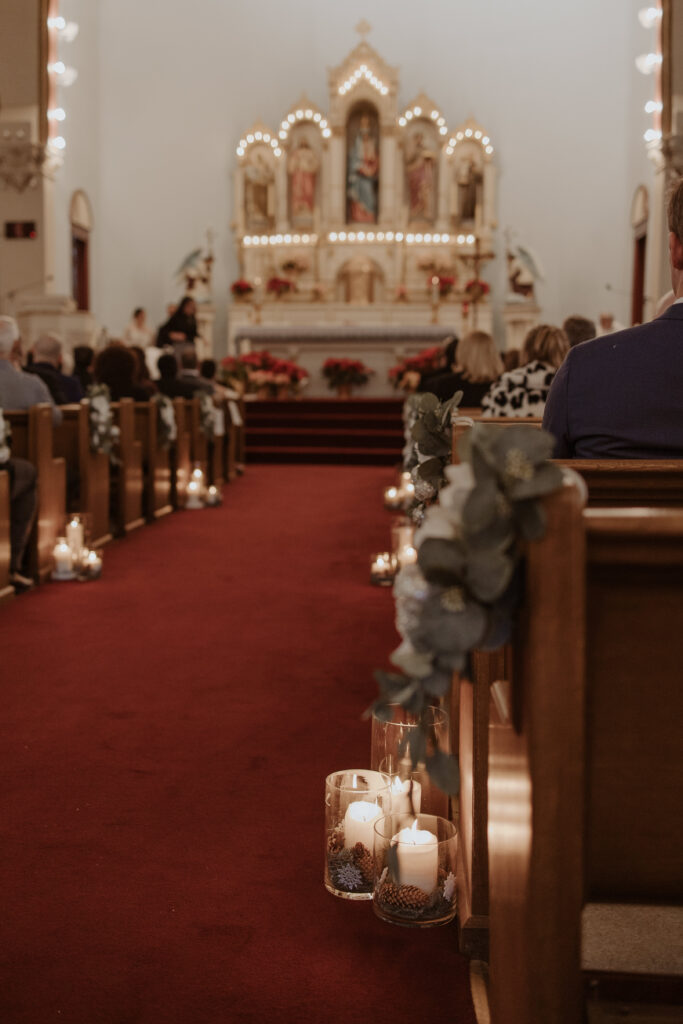 Candlelit Wedding Ceremony